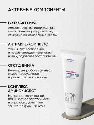 Айкон Скин Очищающая маска для проблемной кожи Wow Effect, 75 мл (Icon Skin, Re:Program)
