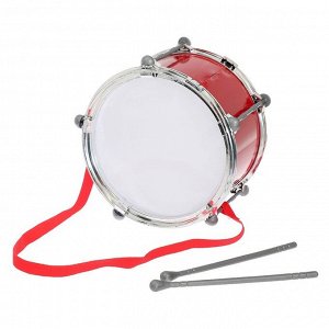 Барабан «Крутой барабанщик», d=20 см, цвета МИКС