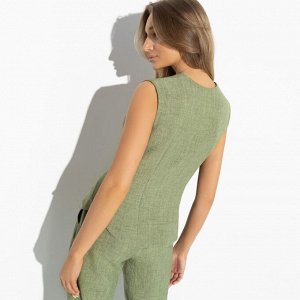 Жилет, Стильная львица (green)