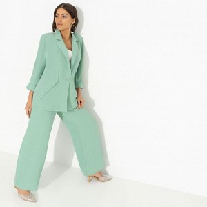 CHARUTTI Брючный костюм из лёгкой ткани, Стиль по-французски (green, 2 в 1)