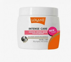 LOLANE ИНТЕНСИВНАЯ ВОССТАНАВЛИВАЮЩАЯ МАСКА С КЕРАТИНОМ ДЛЯ ПРИДАНИЯ ОБЪЕМА 200 Г
