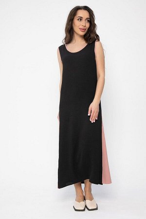 Сарафан Новый сезон (черно-розовый) П13630-10М