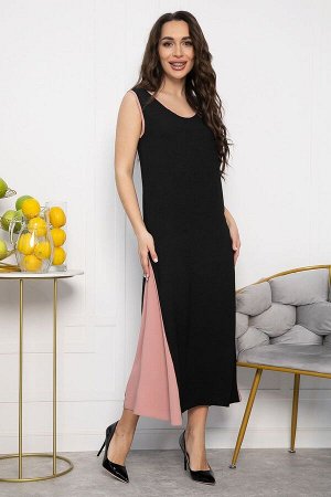 Сарафан Новый сезон (черно-розовый) П13630-10М