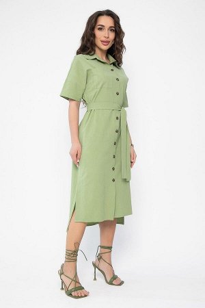 Платье Фруктовый коктейль (фисташка) П13588-18М