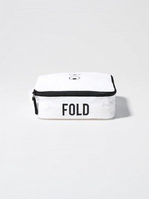 UNIQLO x ANYA HINDMARCH - сумка-органайзер с молнией и ручкой для подвешивания - 00 WHITE