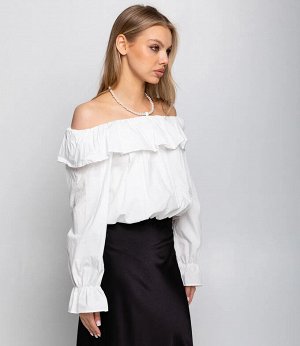 Блуза #КТ8207 (1), белый