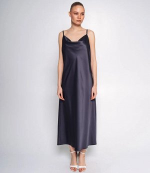 Платье #ОКТ025003, графит