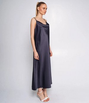 Платье #ОКТ025003, графит