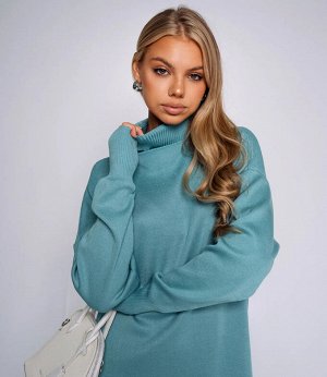 Платье #КТ8371, ментоловый