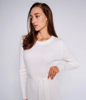 Платье #КТ8764, молочный