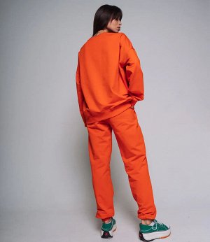 Спортивный костюм #ОБШ1878, оранжевый