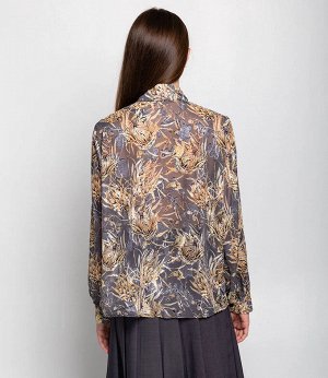Блуза #КТ550 (1), серый