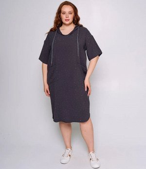 Платье #КТ2932 (1), графит