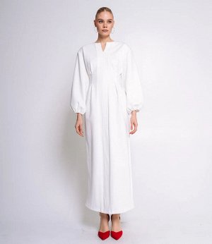 Платье #ОБШ2874, белый