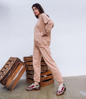 Спортивный костюм #БШ1500, кремовый