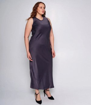 Платье #БШ2340, графит