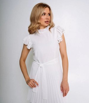 Платье #БШ2220, белый