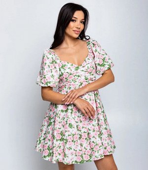 Платье #БШ2254-1, розовый