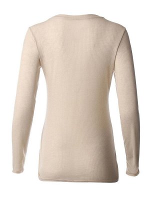 Лонгслив женский KAFTAN: Basic line, бежевый