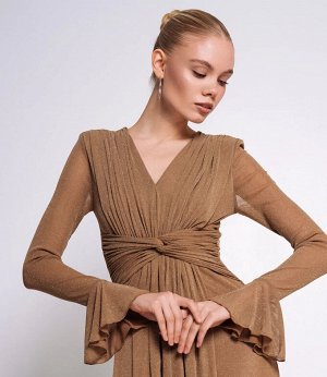 Платье #КТ501 (6), бежевый