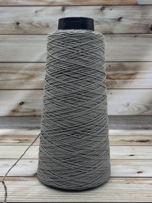 Пряжа для вязания 100 гр,Cotton Supersoft 100% хлопок Pettinato (чесанный) 325м/100г Светло-серый