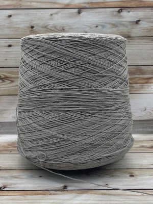 Пряжа для вязания 100 гр,Cotton Supersoft 100% хлопок Pettinato (чесанный) 325м/100г Светло-серый