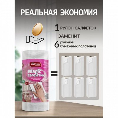 Безворсовые многоразовые салфетки идеальны для уборки