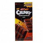 Шоколад BIG CRUNKY хрустящий 82г (Лотте ЮКорея)