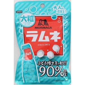 Конфеты  драже Ramune Large Grain со вкусом лимонада, Morinaga, 41г