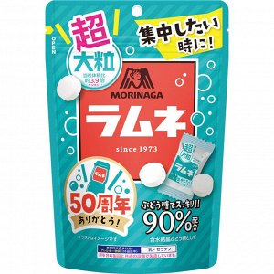 Конфеты  драже Ramune Super Large Grain со вкусом лимонада, Morinaga, 60г