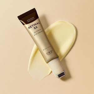Омолаживающий крем для век с роликовым массажёром, CKD Retinal 5X Guasha Eye Cream, 30мл