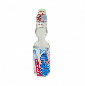 Напиток газированный Hata Kosen "РАМУНЕ" Yogurt со вкусом йогурта, с/б 200мл