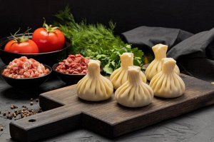 Хинкали с  телятиной и свининой Tokyo , 450 гр