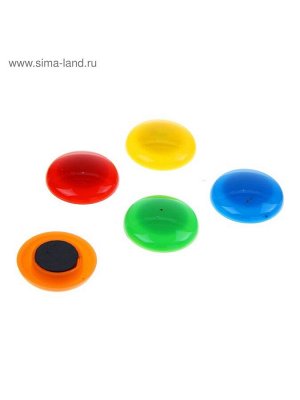 Набор магнитов для доски, 12 шт., d-3 см, на блистере