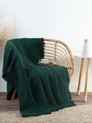 Плед Этель Emerald 130*180см , 80%хлопок, 20% п/э