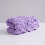 Однотонное полотенце из кораллового флиса