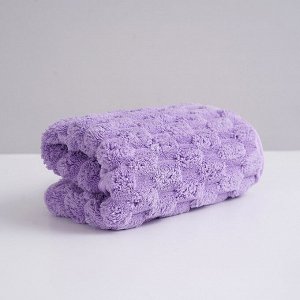 GLOBAL Однотонное полотенце из кораллового флиса