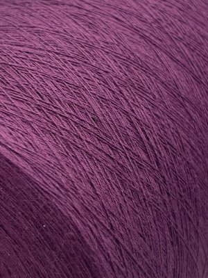 Пряжа для вязания 100 гр.,Bonwool 85% хлопок 15% меринос 1800м/100г Слива