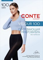 Velour 100 Колготки женские матовые микрофибра с велюровым эффектом
