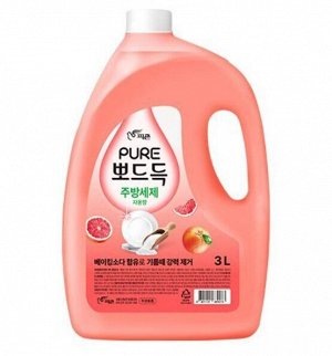 Средство для мытья посуды с ароматом грейпфрута PURE Grapefruit DETERGENT 3л