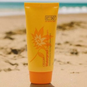 CELL SUN Крем для лица солнцезащитный водостойкий антивозрастной Cellio Waterproof Daily Sun Cream SPF50+ PA+++ 70мл