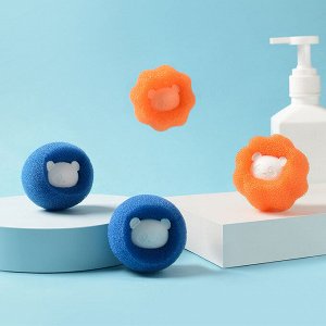 Шарики для удаления волос и шерсти при стирке (6 шт)