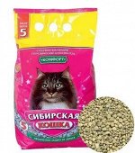 Наполнитель впитывающий &quot;Сибирская Кошка&quot; 5л. КОМФОРТ