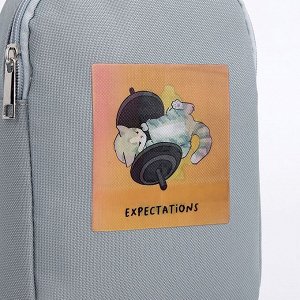 Сумка с голографической нашивкой Expextations