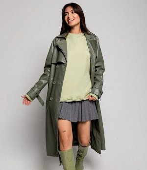 Свитшот #ОКТ1657, зелёный чай