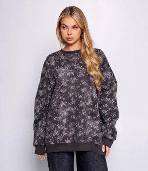 Свитшот #КТ8121, графит