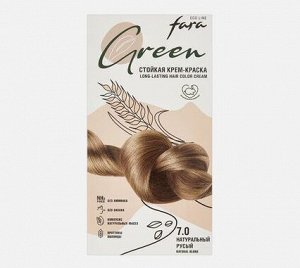 ECO LINE green Крем-краска для волос 7.0 Натуральный русый