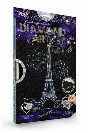 Набор для создания мозаики DIAMOND ART, Эйфелева башня, 32x23 см