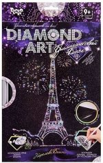 Набор для создания мозаики DIAMOND ART, Эйфелева башня, 32x23 см
