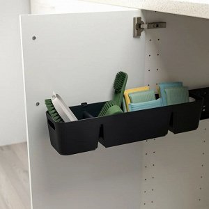 UPPDATERA, Коробка, антрацит, 50х12 см